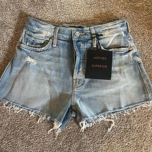 NWT Mother Jean Shorts